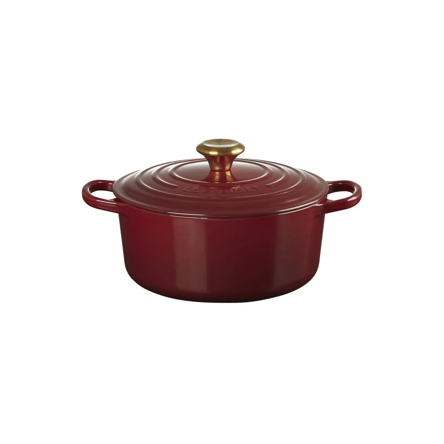 New Le Creuset Signature rund gryde Ø 24 cm, garnet