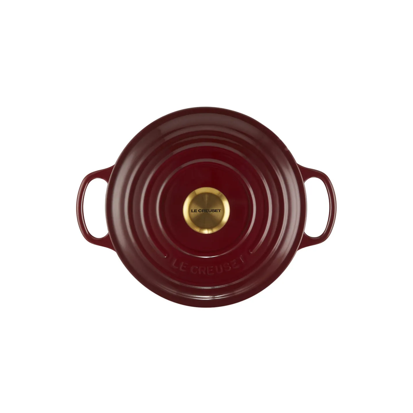 New Le Creuset Signature rund gryde Ø 24 cm, garnet