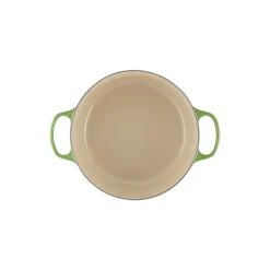 Clearance Le Creuset Signature rund gryde Ø 28 cm, bamboo green