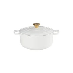 Clearance Le Creuset Signature rund gryde Ø 20 cm, white