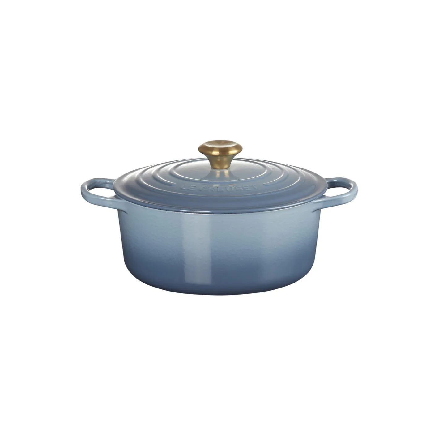 Hot Le Creuset Signature rund gryde Ø 26 cm, chambray