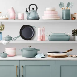 Outlet Le Creuset Signature stegepande Ø 23 cm, sea salt