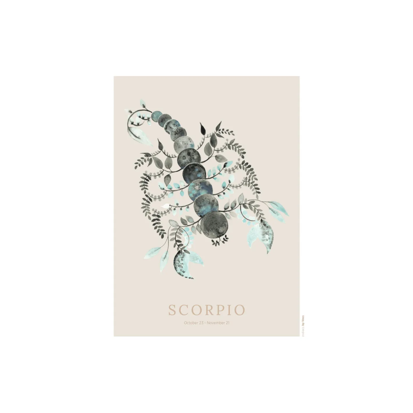 All by Voss Skorpionen plakat> Plakater & Rammer