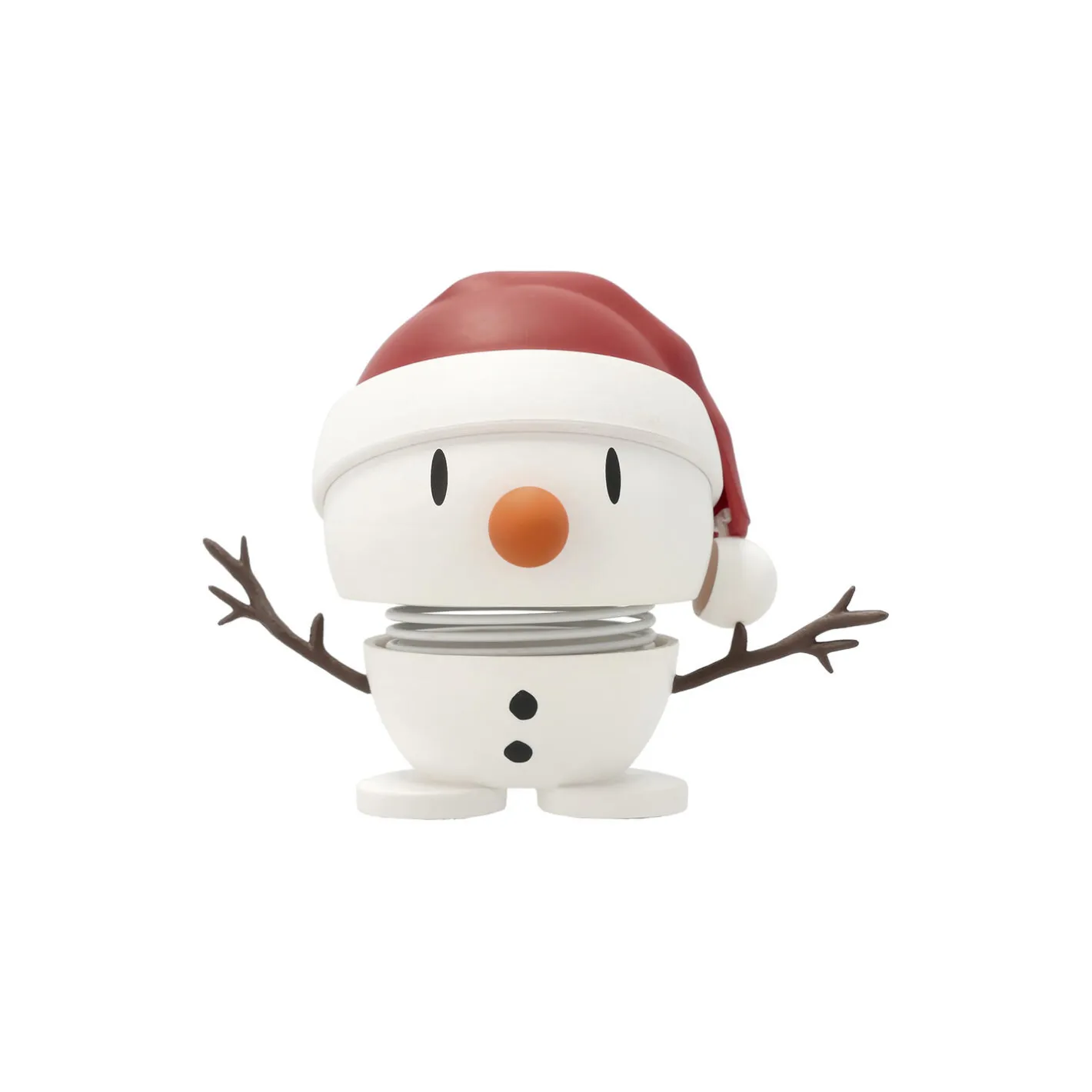 Hoptimist Soft Santa Snowman S, white> Figurer & Glaskunst
