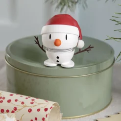Hoptimist Soft Santa Snowman S, white> Figurer & Glaskunst