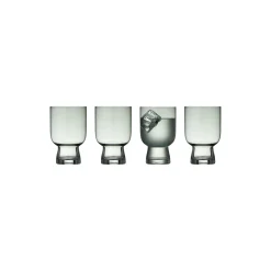 Outlet Lyngby Glas Sorrento vandglas 4 stk., grøn grøn