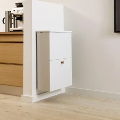 Outlet DesignLife SORTED Standard Tall affaldssortering, snow white