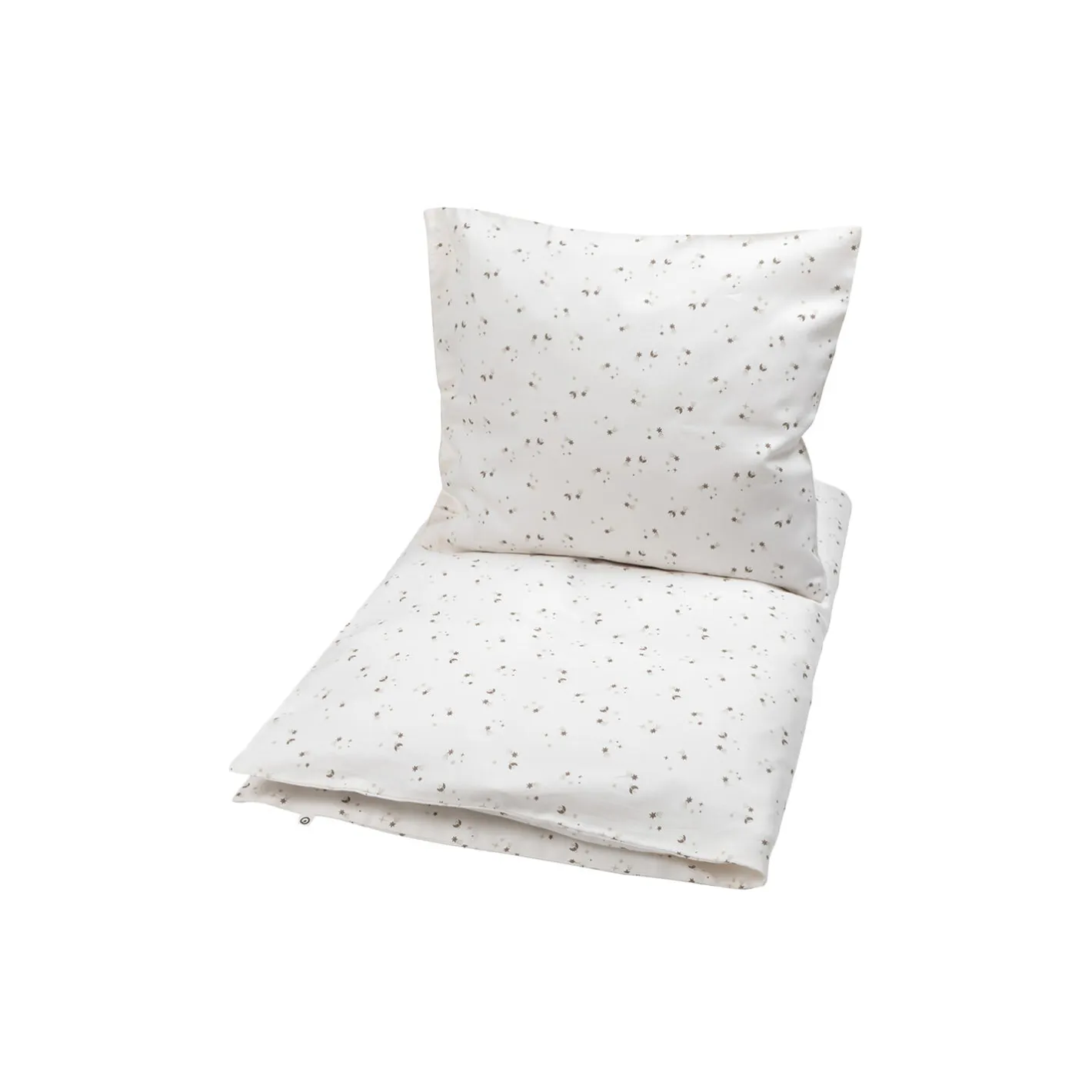 Müsli by Green Cotton SPARKLE baby sengetøj, balsam cream/walnut>Børn Soveudstyr|Sengetøj