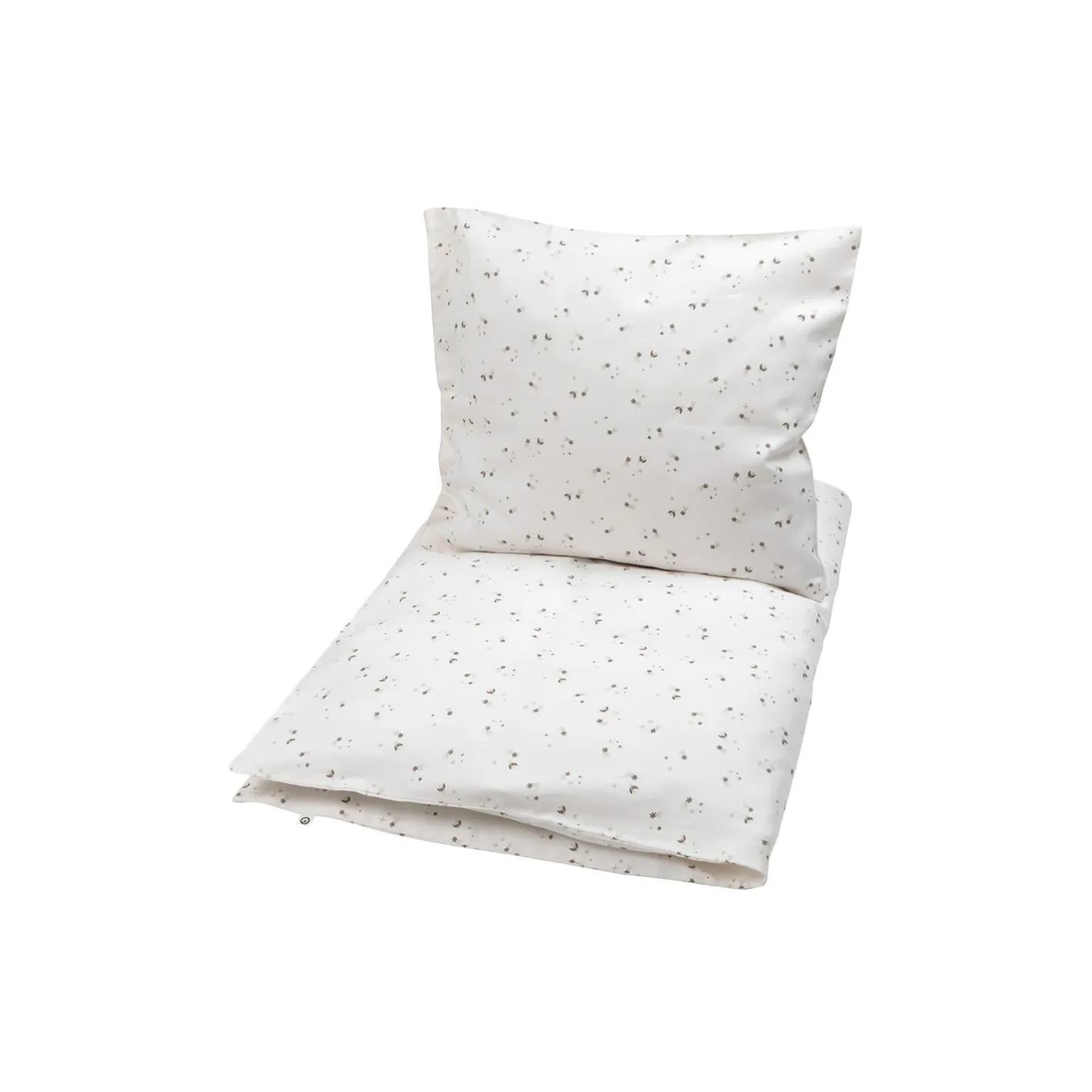 Müsli by Green Cotton SPARKLE junior sengetøj, balsam cream/walnut>Børn Soveudstyr|Sengetøj