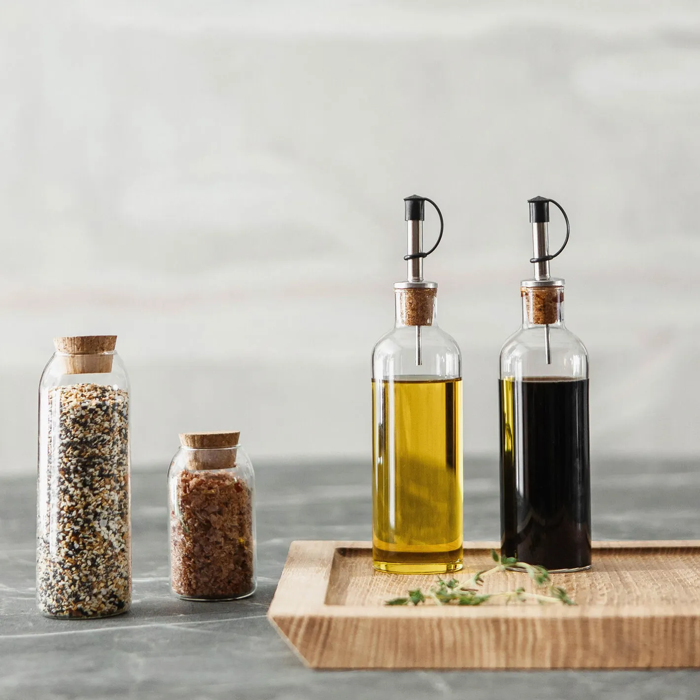 EKTA Living Spice Jar Large 4 stk.> Køkkenopbevaring