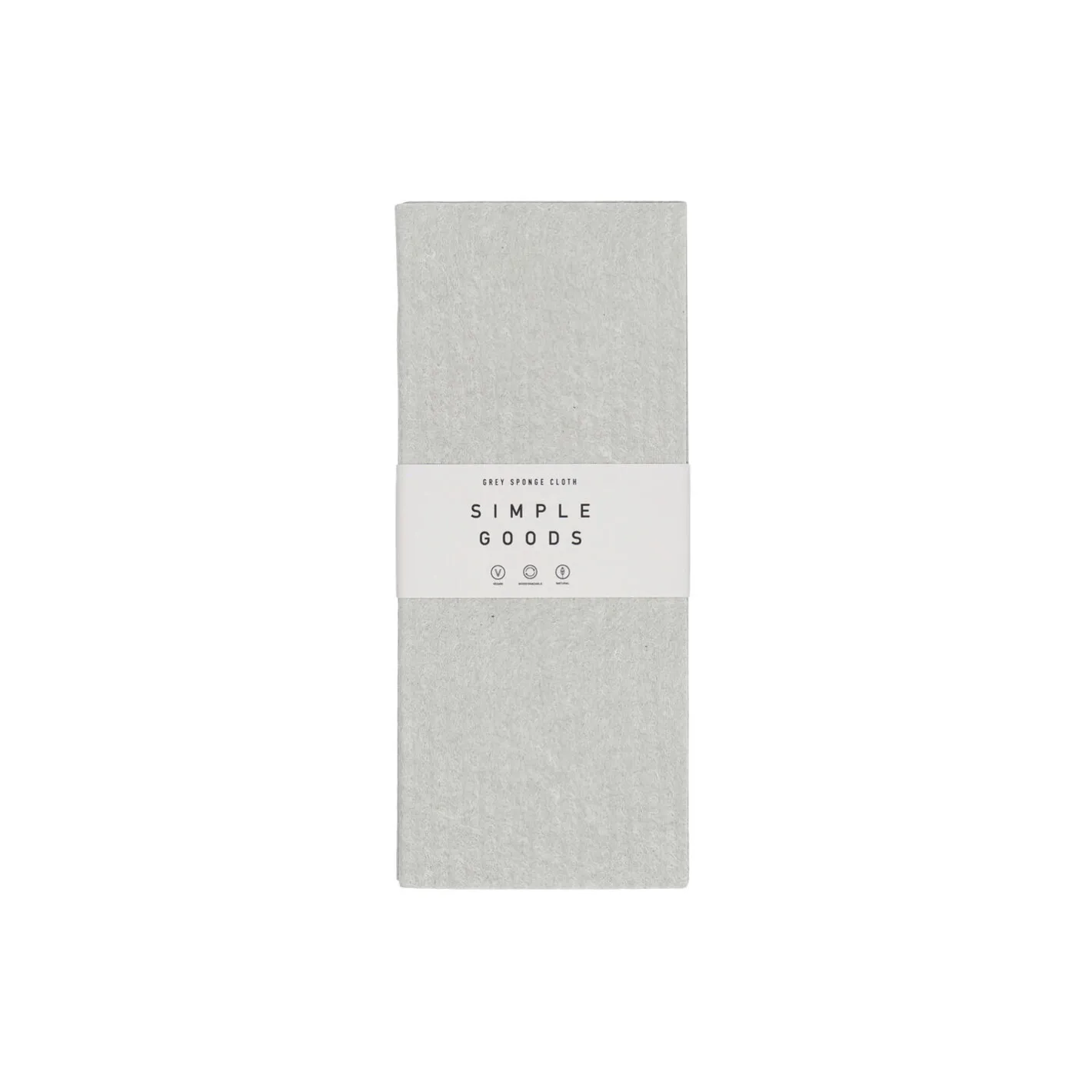 Simple Goods Sponge Cloth, grey