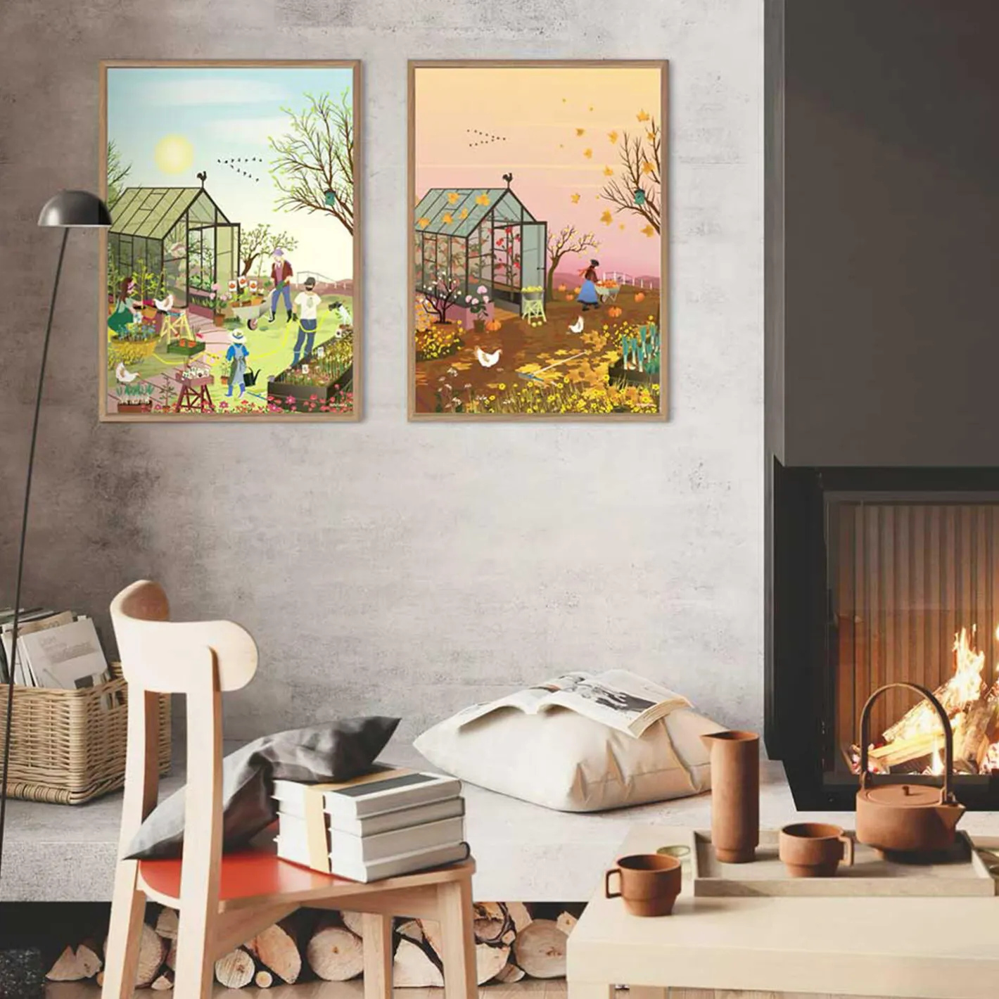 ViSSEVASSE Spring Feeling plakat> Plakater & Rammer