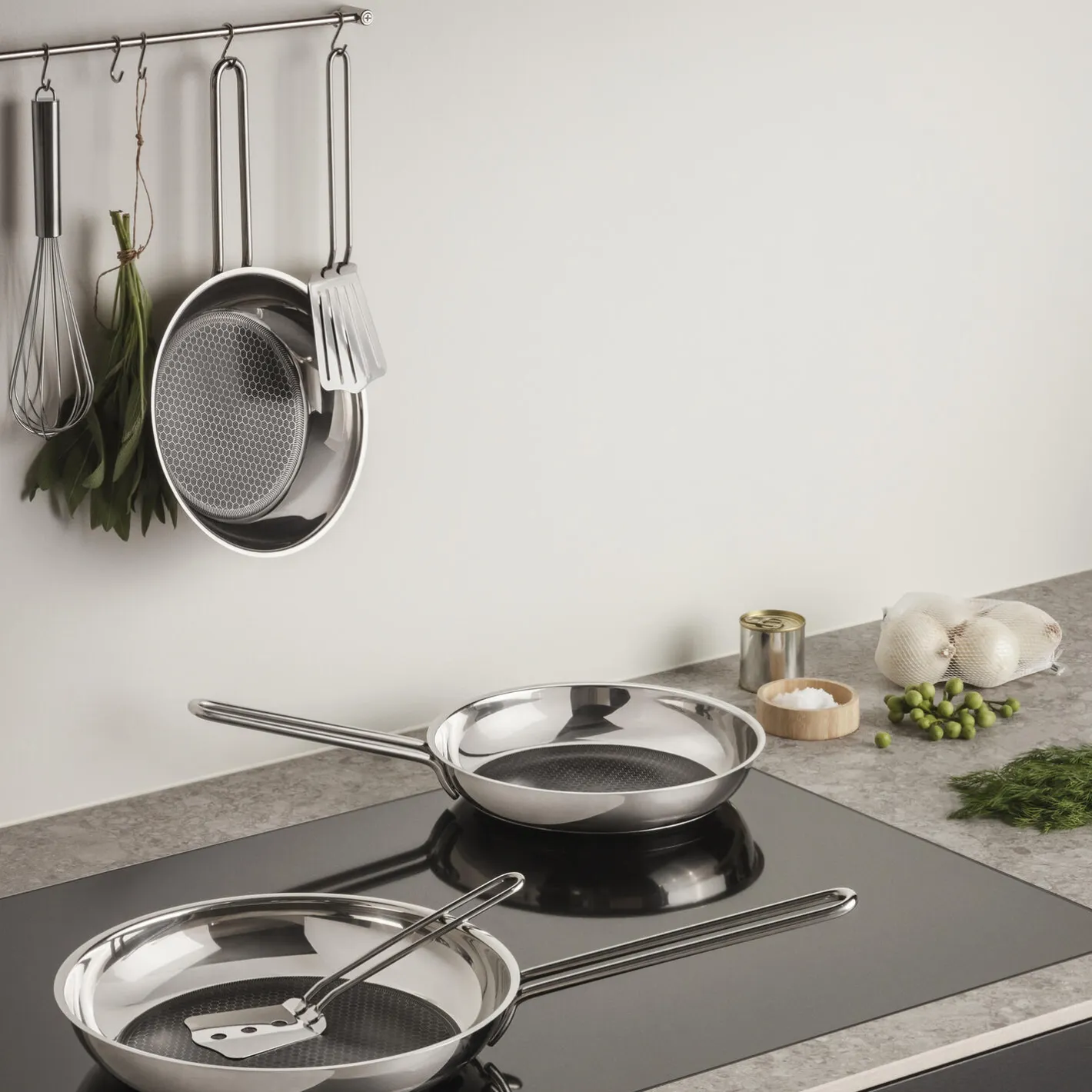 Outlet Eva Trio Stainless Steel Stegepande Mosaic 28 cm