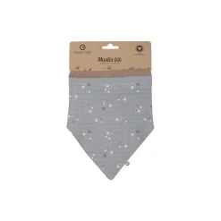 Müsli by Green Cotton STARS hagesmæk/savlesmæk 2-pak, jasmin blue/balsam cream/walnut