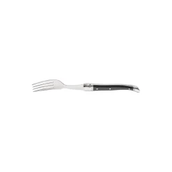 Best Laguiole Tradition Steakgaffel, sort horn