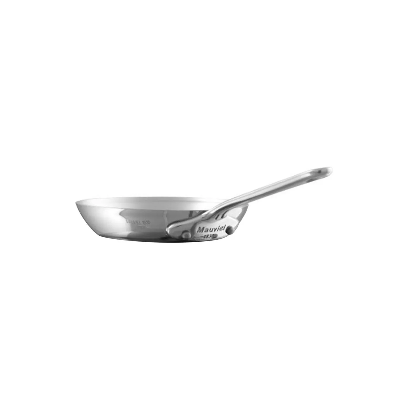New Mauviel 1830 Stegepande mini Ø 12 cm rustfrit stål
