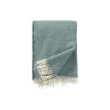 Klippan Yllefabrik Stella uld plaid, cactus> Plaider