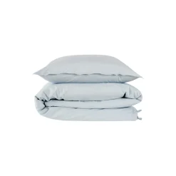 Sale Geismars Væverier Stone Washed sengetøj, støvet blå st&oslash;vet blå