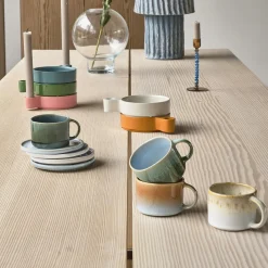 Villa Collection Styles espressokop 2 stk., creme/sand