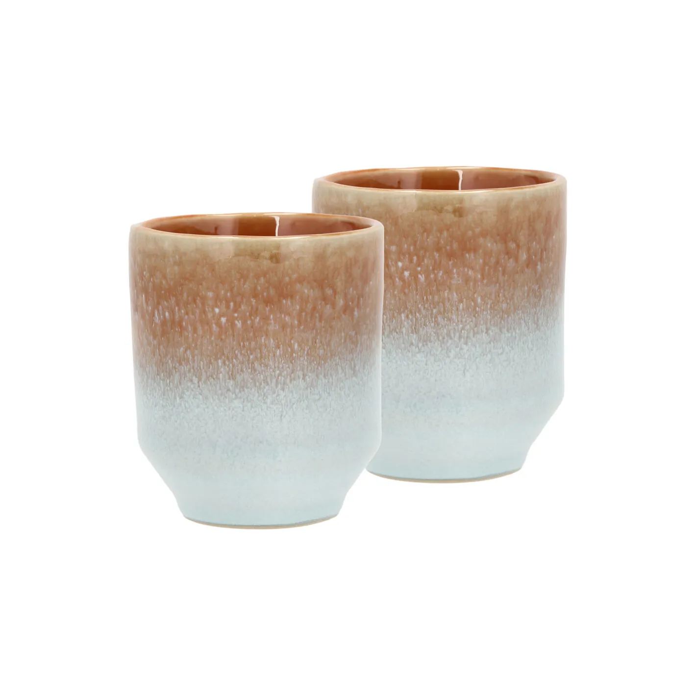 New Villa Collection Styles krus 2 stk., blå/amber blå/amber, blå/amber