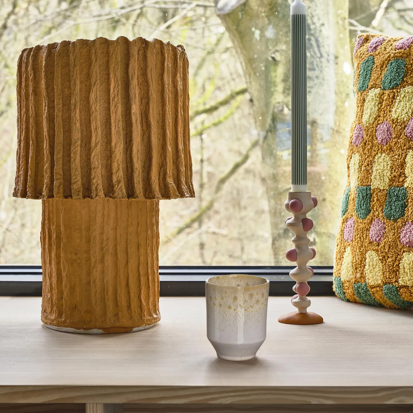 Villa Collection Styles krus 2 stk., gul/creme> Kopper & Krus