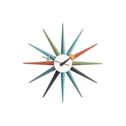Vitra Sunburst vægur, multi colour> Ure