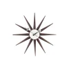 Vitra Sunburst vægur, walnut> Ure