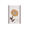 Lexington SunFlowerOrgCottonKitchenTowel, white/stone> Køkkentekstiler