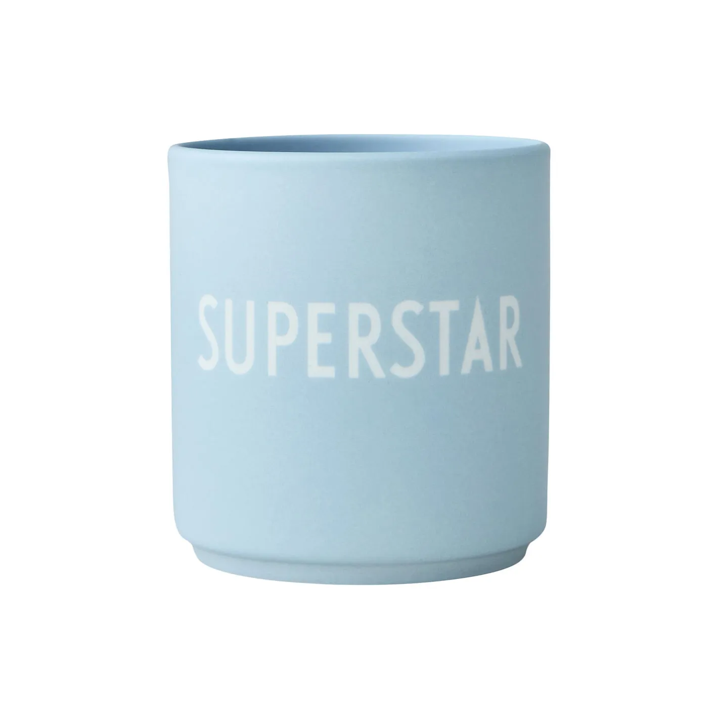 Best Design Letters SUPERSTAR favoritkop light blue
