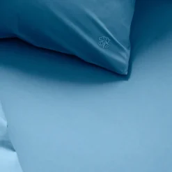 Outlet Georg Jensen Damask SUPIMA PERCALE fladt lagen, bright blue