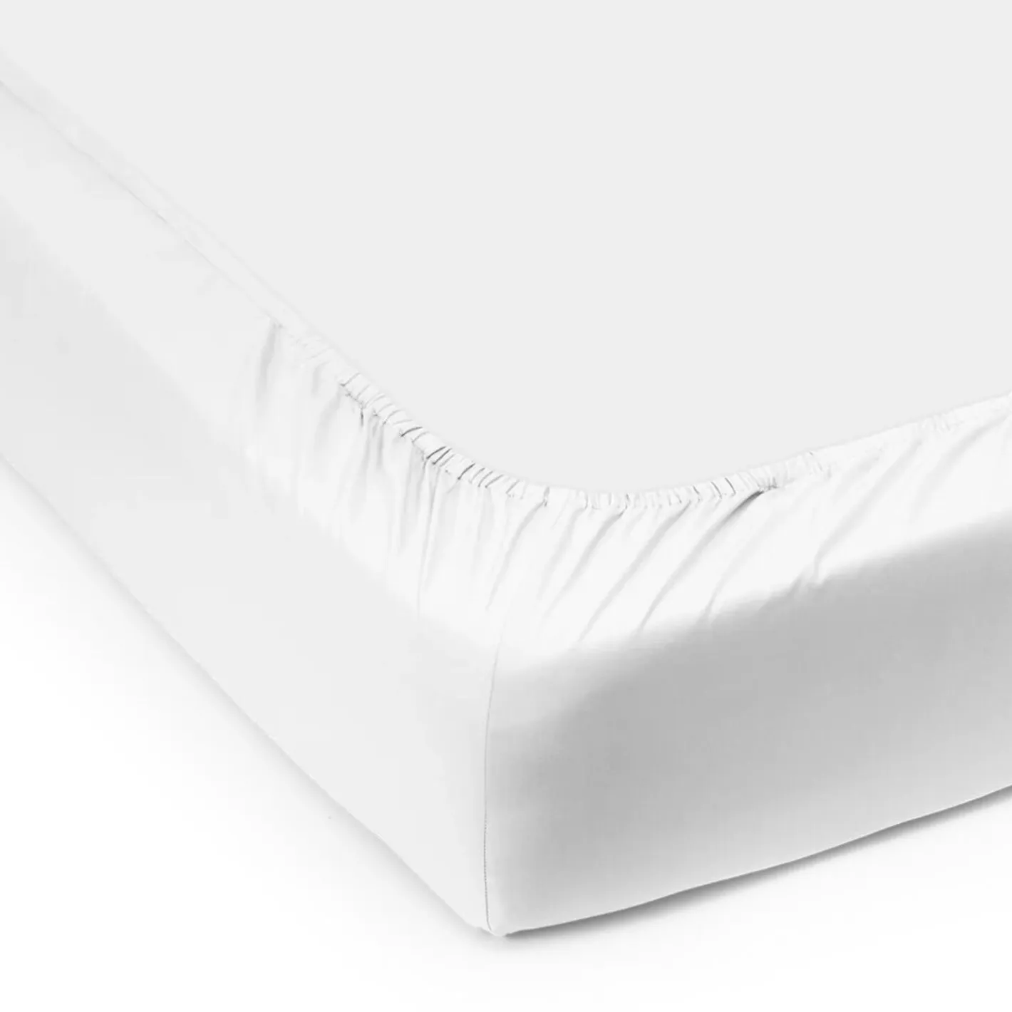 Sale Georg Jensen Damask SUPIMA PERCALE lagen til boxmadras, white