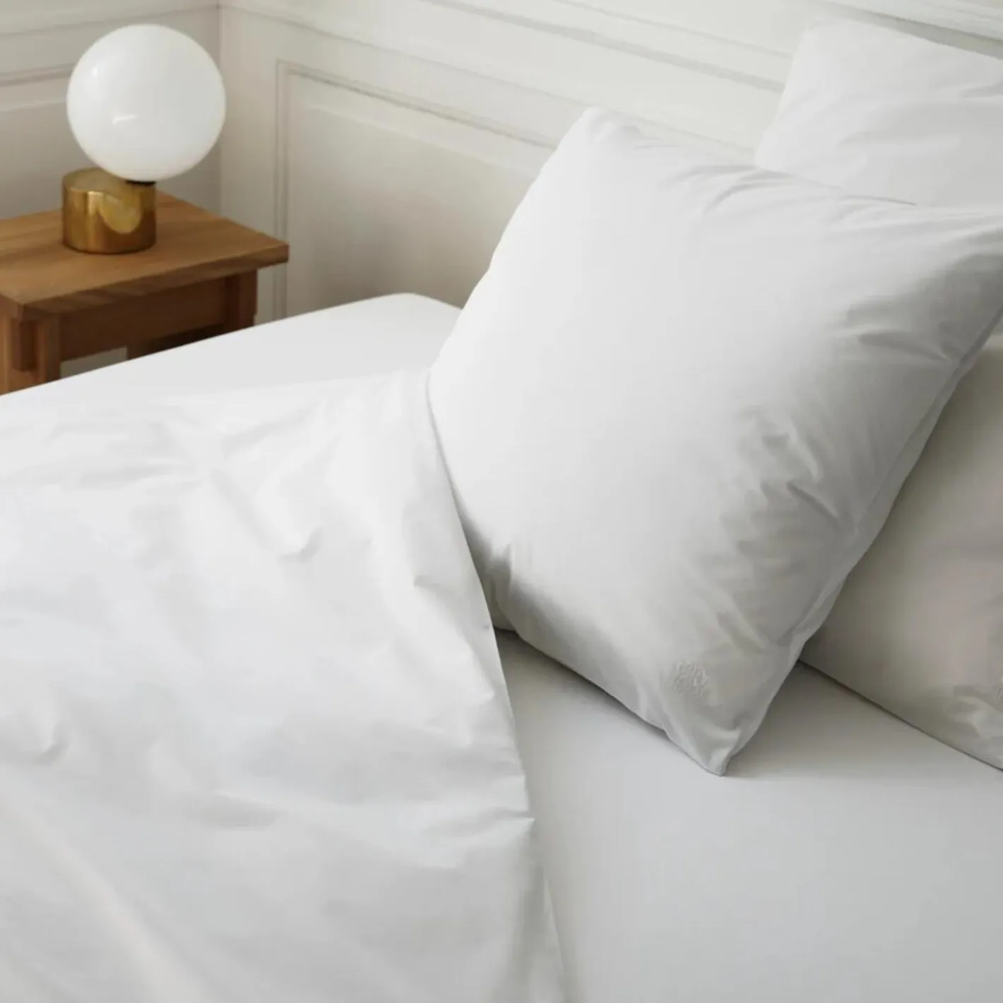 Sale Georg Jensen Damask SUPIMA PERCALE sengetøj, white