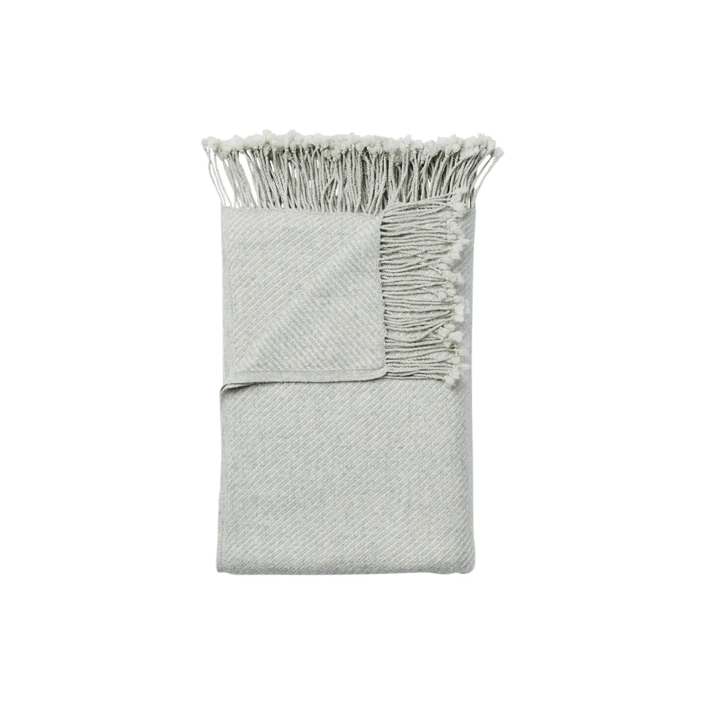 CARE BY ME SUSAN Throw, light grey