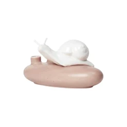 Dottir Nordic Design Sweet Stories Snail vase, rose> Vaser
