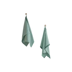 Sale EKTA Living Tea towel herringbone twill 2 stk., green/green