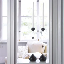 New Klong Tender Candlestick High black