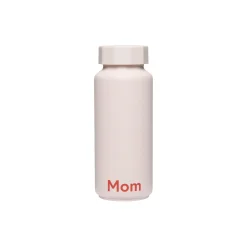 New Design Letters Termoflaske MOM pastel beige