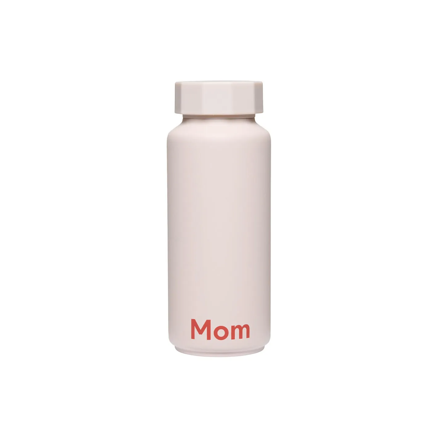 New Design Letters Termoflaske MOM pastel beige