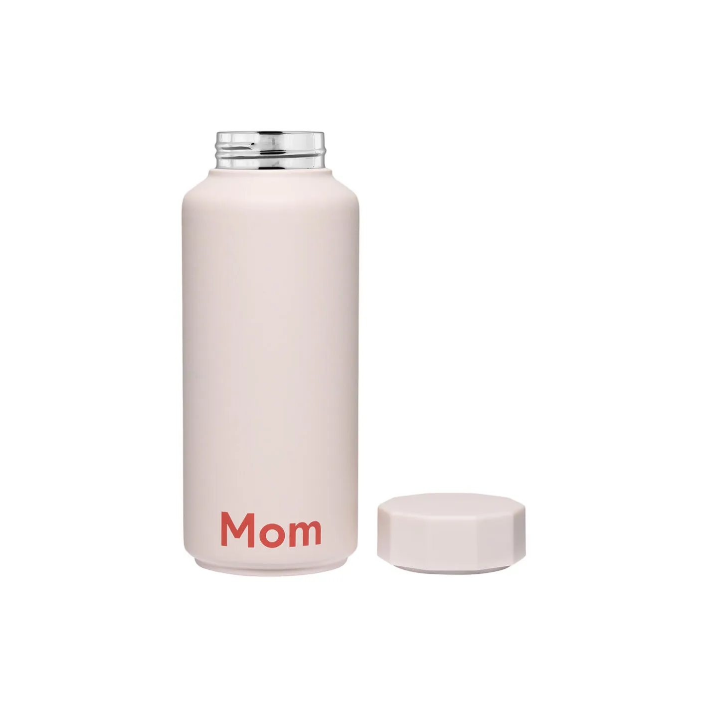 New Design Letters Termoflaske MOM pastel beige