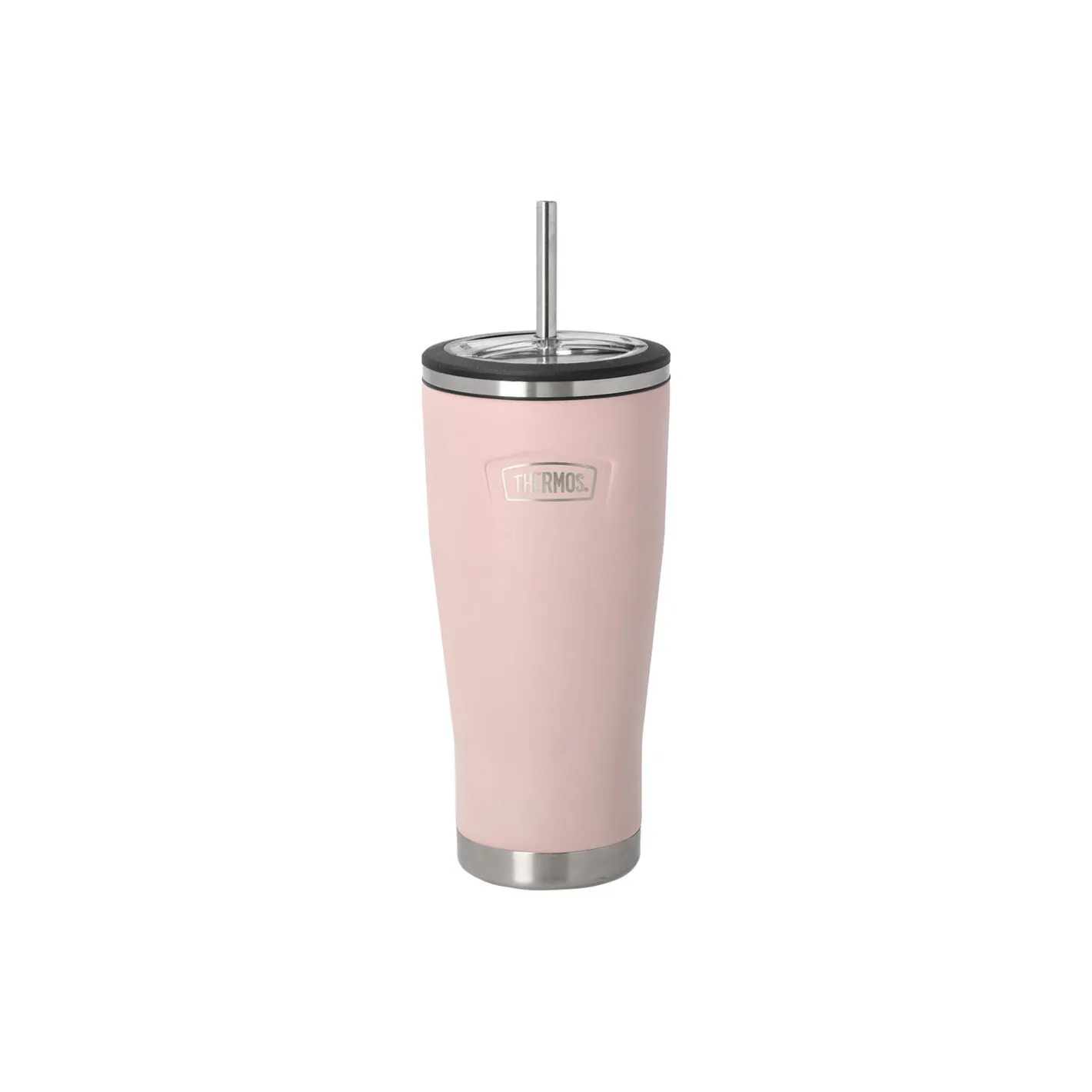 Thermos Termokrus med sugerør, lyserød> To Go