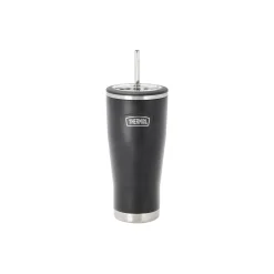 Outlet Thermos Termokrus med sugerør, sort
