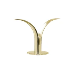 Best Skultuna The Lily Candlestick brass