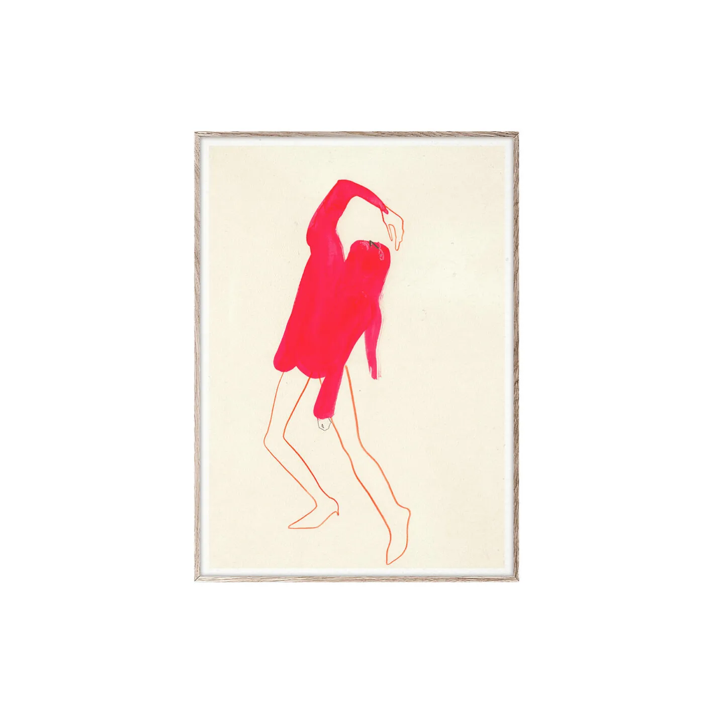 Online Paper Collective The Pink Pose plakat