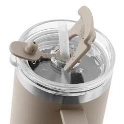 Clearance AYA&IDA Thermo Cup With Straw, cream beige