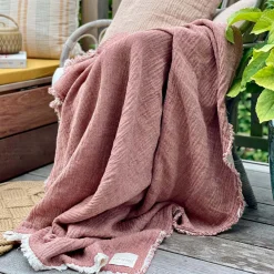 Sale ELVANG Thyme plaid, rusty red