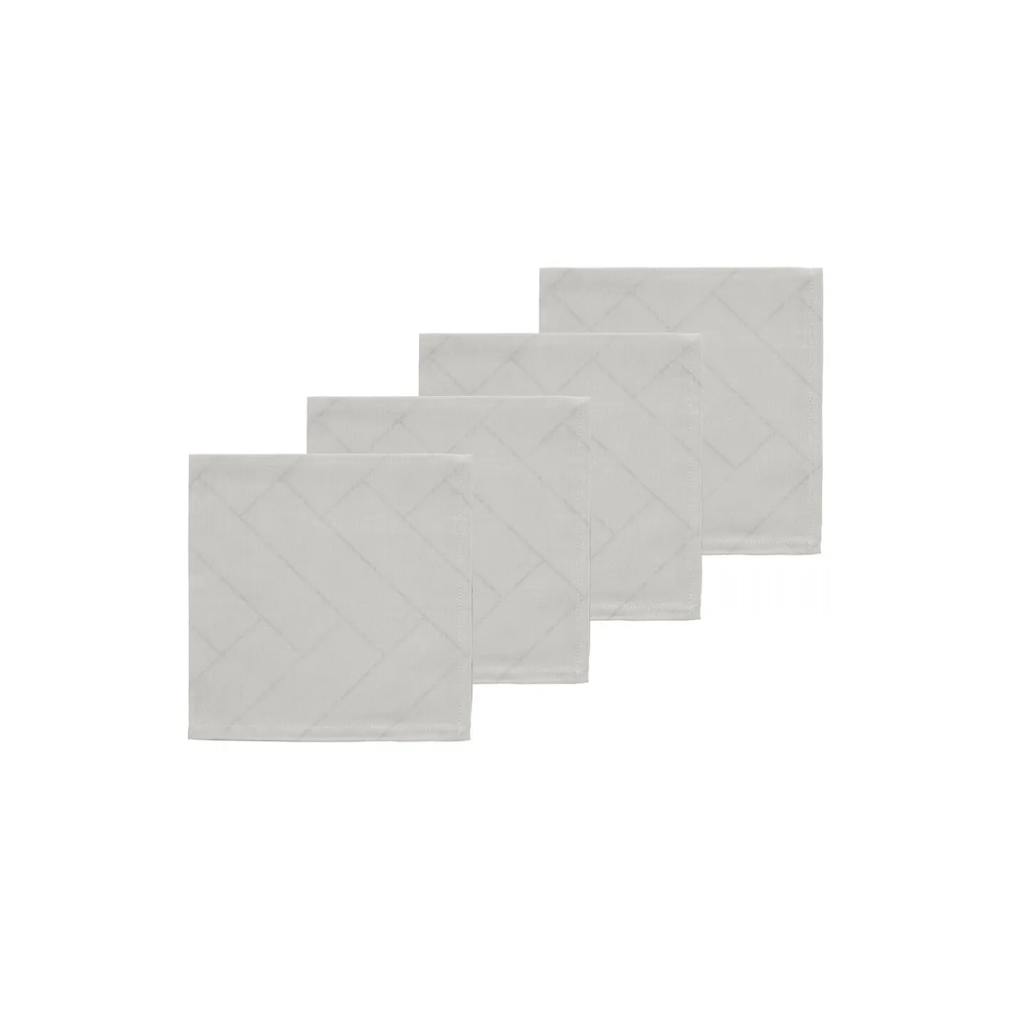 Online Södahl Tiles stofservietter, light grey