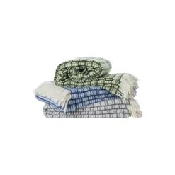 Hot Klippan Yllefabrik Tint plaid, blue