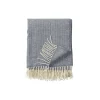 Best Klippan Yllefabrik Tippy plaid, grey melange