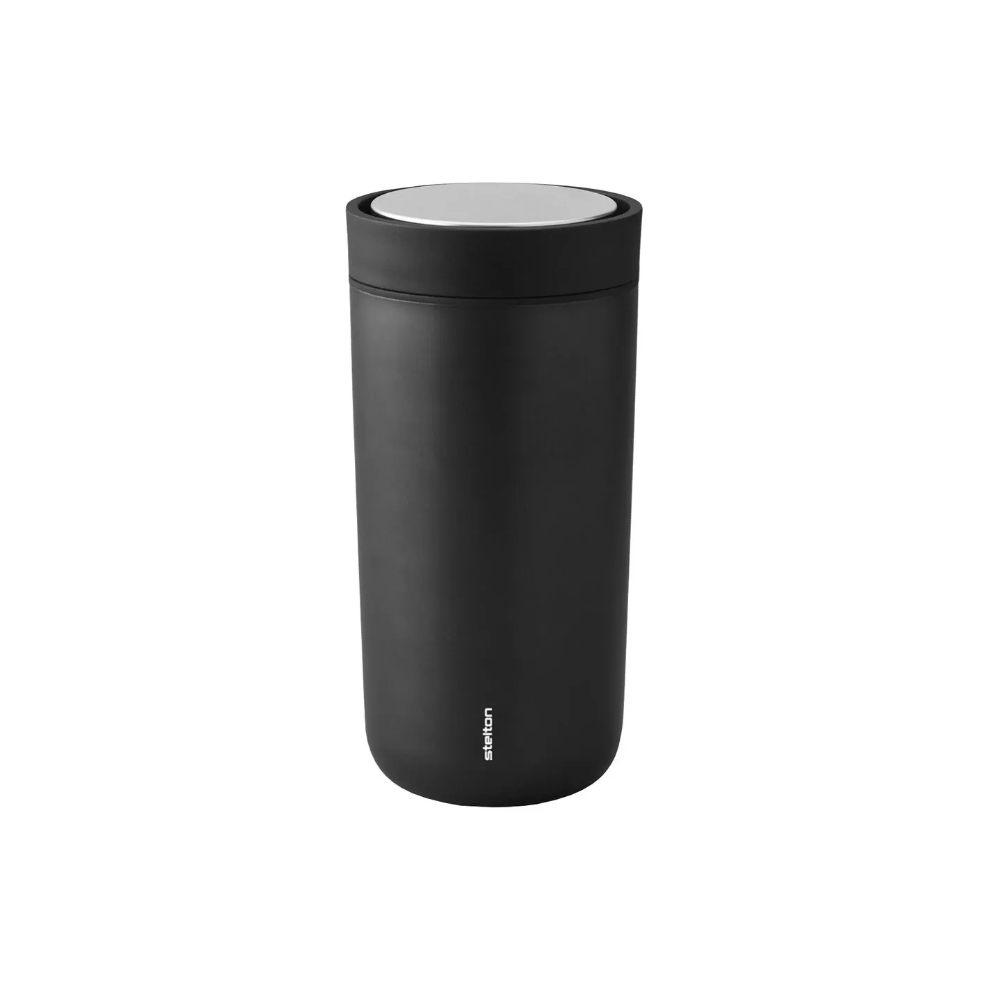 Stelton To Go Click termokop 0,4 L, black metallic