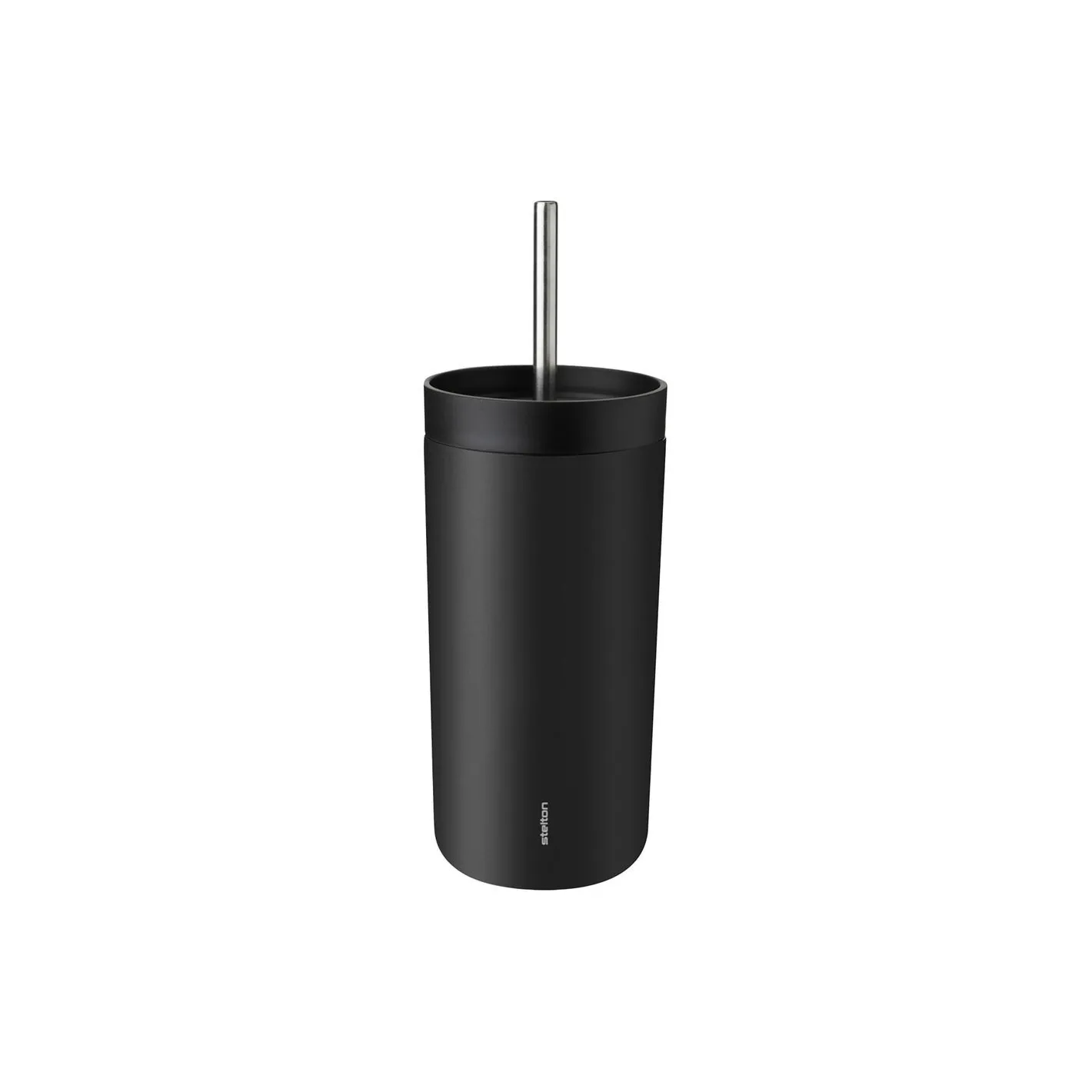 Best Stelton To Go Sip termokop med sugerør, soft black